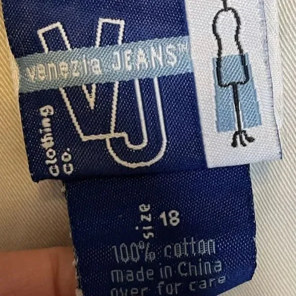 Size 18 Venezia Jeans Clothing Co. Khaki Button Down Dress - Picture 3 of 5